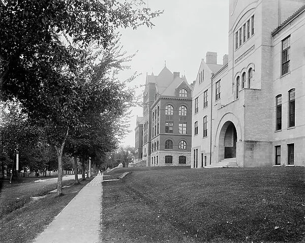 Madison, Wis. Chemical Laboratory and Science Hall, between 1880 and 1899. Creator: Unknown