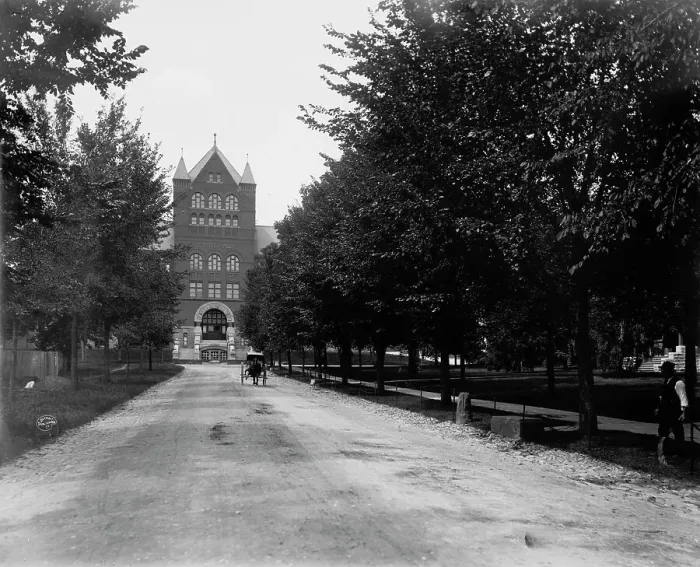 Framed Print : Madison, Wis. University of Wisconsin, between 1880 and 1899. Creator: Unknown Framed Print : Madison, Wis. University of Wisconsin, between 1880 and 1899. Creator: Unknown