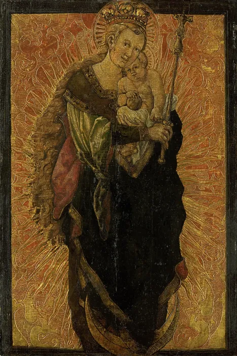 Framed Print : Madonna, 1500-1525. Creator: Unknown Framed Print : Madonna, 1500-1525. Creator: Unknown