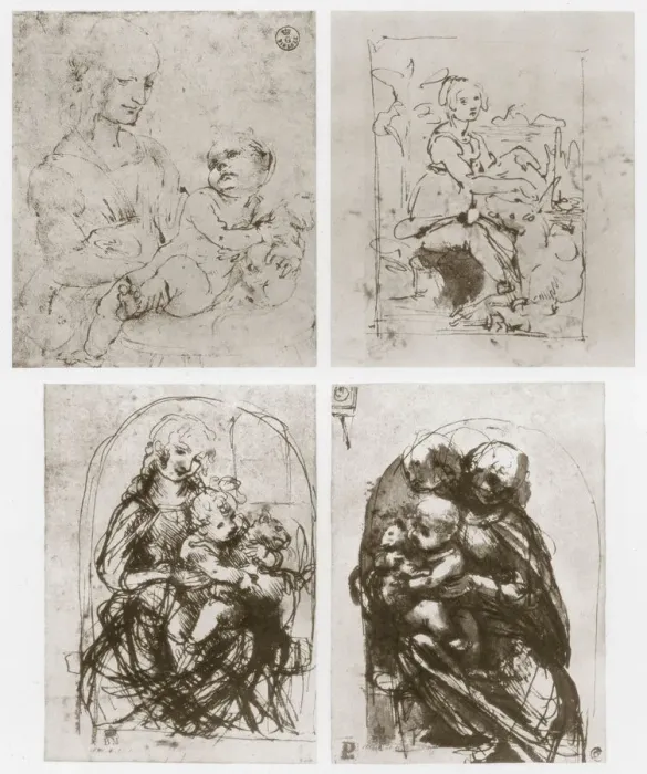 Framed Print : Madonna, 15th century. Artist: Leonardo da Vinci Framed Print : Madonna, 15th century. Artist: Leonardo da Vinci