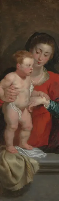 Framed Print : Madonna, 1618. Creator: Peter Paul Rubens Framed Print : Madonna, 1618. Creator: Peter Paul Rubens