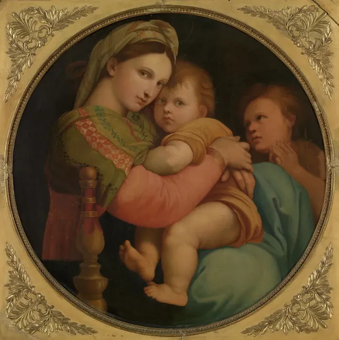 Framed Print : Madonna, c1500-1800. Creator: Anon