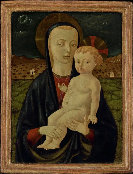 Framed Print : Madonna and Child, about 1470-1475. Creator: Workshop of Paolo Uccello Framed Print : Madonna and Child, about 1470-1475. Creator: Workshop of Paolo Uccello