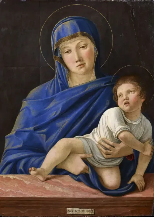 Framed Print : Madonna with Child, 1476. Creator: Bellini, Giovanni (1430-1516) Framed Print : Madonna with Child, 1476. Creator: Bellini, Giovanni (1430-1516)
