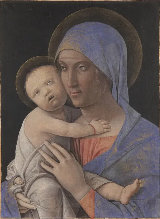 Framed Print : Madonna with Child, 1480. Creator: Mantegna, Andrea (1431-1506) Framed Print : Madonna with Child, 1480. Creator: Mantegna, Andrea (1431-1506)