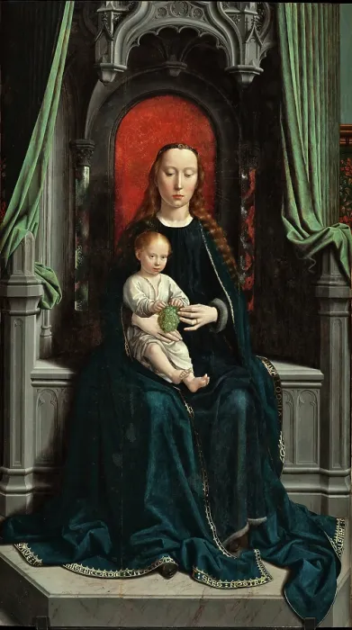 Framed Print : Madonna with Child, 1506-1510. Creator: David, Gerard (ca. 1460-1523) Framed Print : Madonna with Child, 1506-1510. Creator: David, Gerard (ca. 1460-1523)