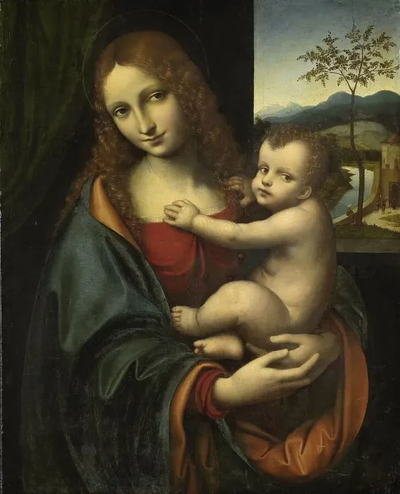 Framed Print : Madonna and Child, 1510-1525. Creator: Giovanni Pietro Rizzoli Framed Print : Madonna and Child, 1510-1525. Creator: Giovanni Pietro Rizzoli