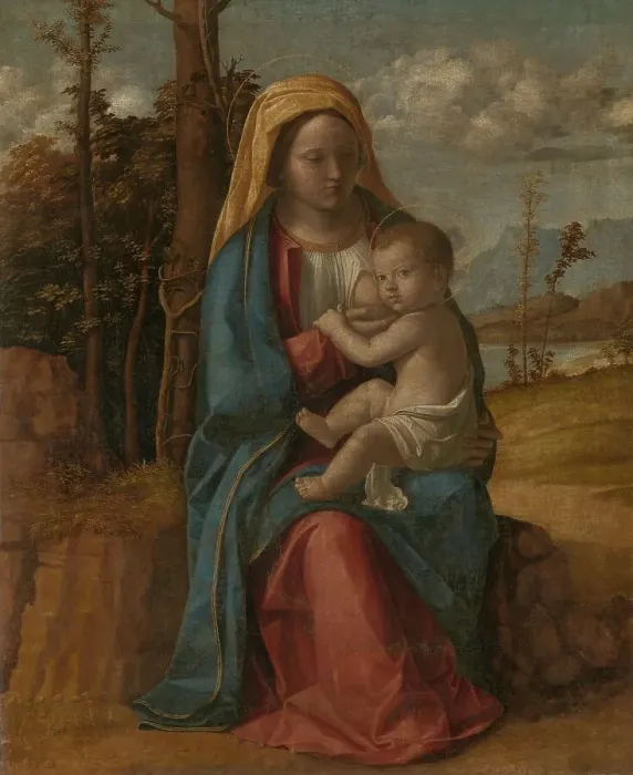 Framed Print : Madonna and Child, 1512-1517. Creator: Giovanni Battista Cima da Conegliano Framed Print : Madonna and Child, 1512-1517. Creator: Giovanni Battista Cima da Conegliano