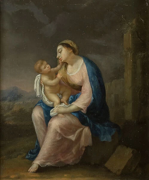 Madonna and Child, 1698. Creator: Andreas von Behn