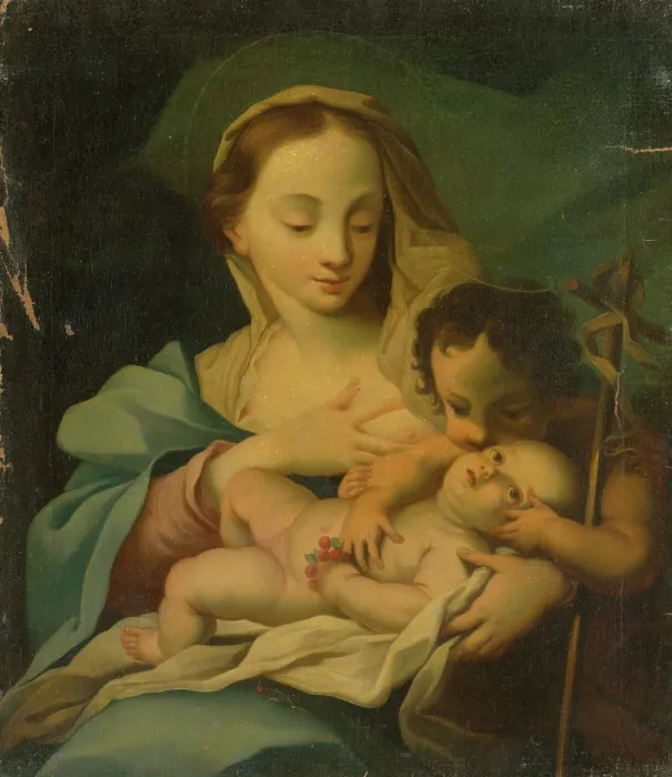 Framed Print : Madonna and Child, 1700-1900. Creator: Unknown Framed Print : Madonna and Child, 1700-1900. Creator: Unknown