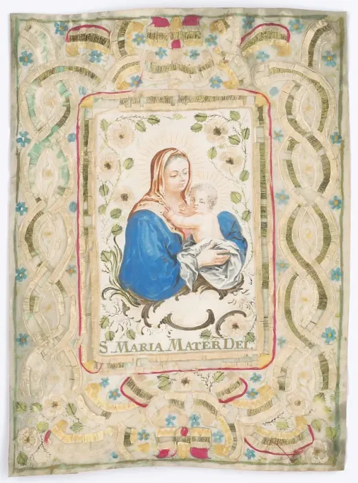 Framed Print : Madonna with child, 1701 / 1800. Creator: Unknown Framed Print : Madonna with child, 1701 / 1800. Creator: Unknown