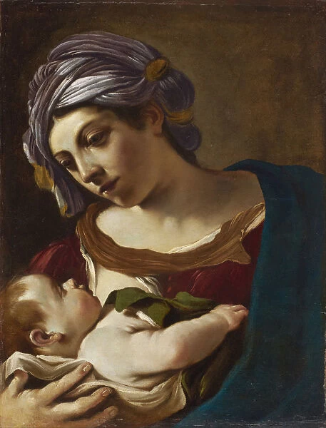 Madonna and Child. Artist: Guercino (1591-1666)