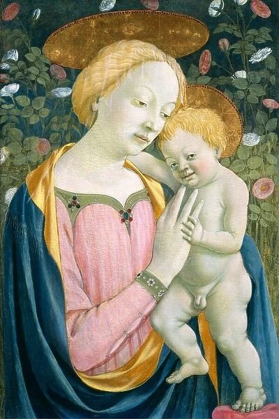 Madonna and Child, c. 1445  /  1450. Creator: Domenico Veneziano