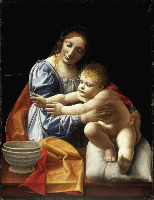 Framed Print : Madonna and Child, c1495. Creator: Boltraffio, Giovanni Antonio (1467-1516) Framed Print : Madonna and Child, c1495. Creator: Boltraffio, Giovanni Antonio (1467-1516)