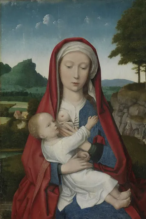 Framed Print : Madonna and Child, c1510-1520. Creator: Gerard David Framed Print : Madonna and Child, c1510-1520. Creator: Gerard David