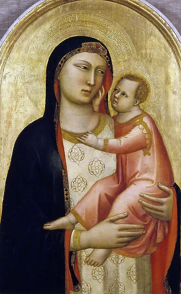 Madonna and Child, ca 1335. Creator: Daddi, Bernardo (1290-1350)