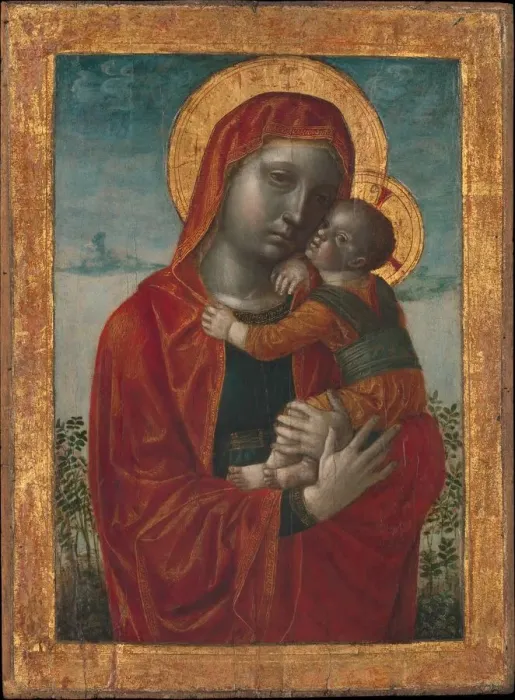 Framed Print : Madonna and Child, ca. 1480. Creator: Vincenzo Foppa Framed Print : Madonna and Child, ca. 1480. Creator: Vincenzo Foppa