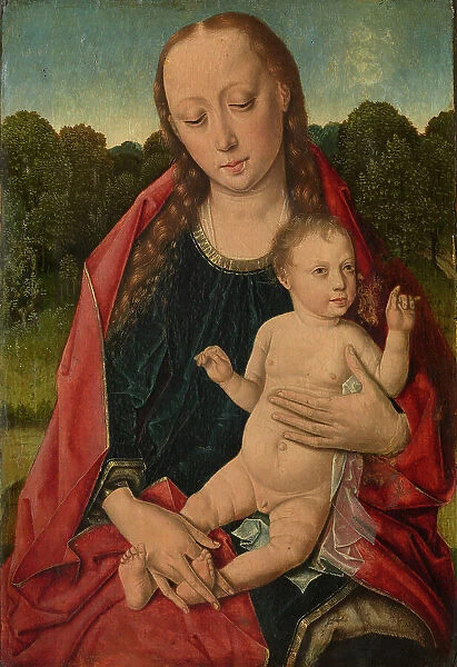 Madonna and Child. Creator: Bouts, Dirk (1410 / 20-1475)