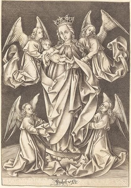 The Madonna and Child on the Crescent Supported by Four Angels, c. 1490  /  1500