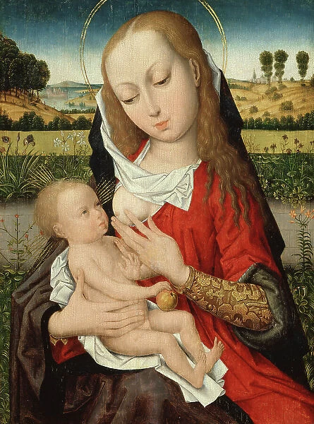 Madonna and Child, late 15th century. Creator: Master of the Legend of Saint Catherine
