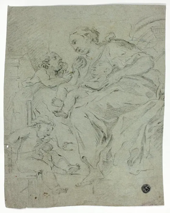 Framed Print : Madonna and Child, n.d. Creator: Unknown Framed Print : Madonna and Child, n.d. Creator: Unknown