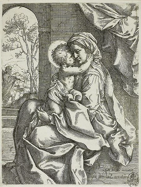 Madonna and Child with Saint Joseph, before 1613. Creator: Ventura Salimbeni