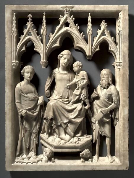 Madonna and Child with Saints Catherine and John the Baptist, c. 1340-1350. Creator