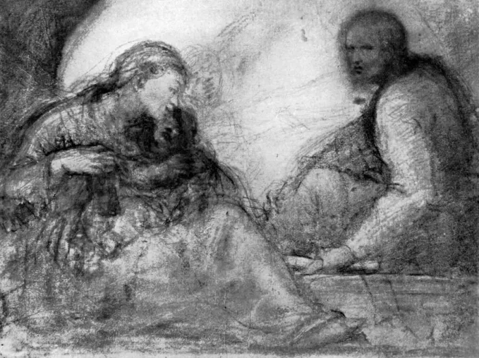 Framed Print : The Madonna and Child and St Joseph, early 16th century, (1931). Artist: Correggio Framed Print : The Madonna and Child and St Joseph, early 16th century, (1931). Artist: Correggio