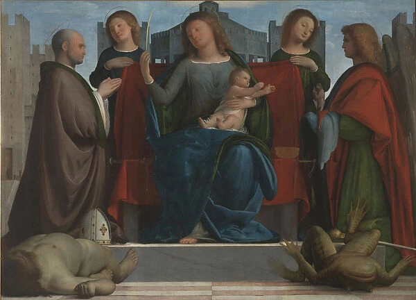 Madonna delle Torri. Artist: Bramantino (1465-1530)