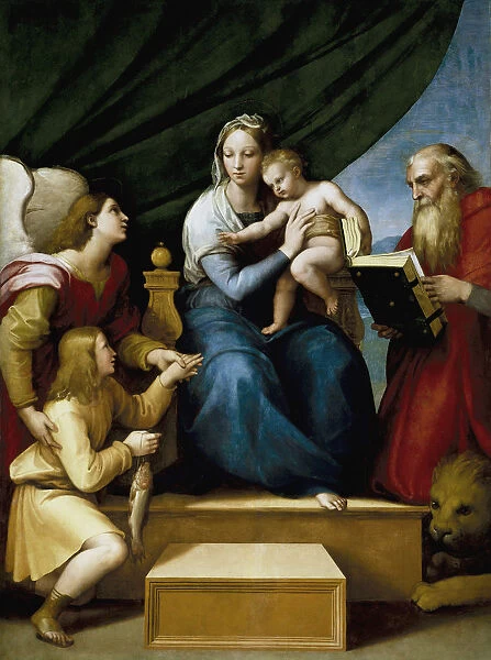 Madonna with the Fish. Artist: Raphael (1483-1520)