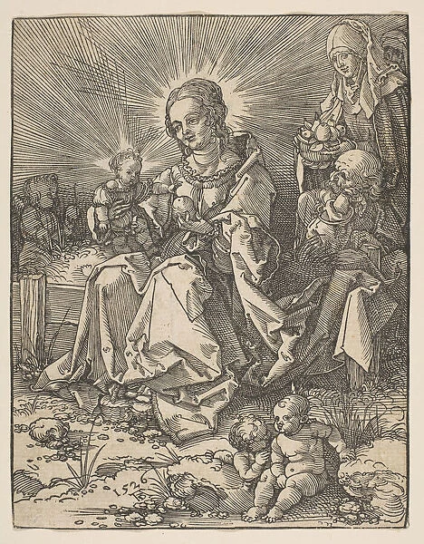 The Madonna on a Grassy Bank, 1526. Creator: Possibly Albrecht Dürer (German