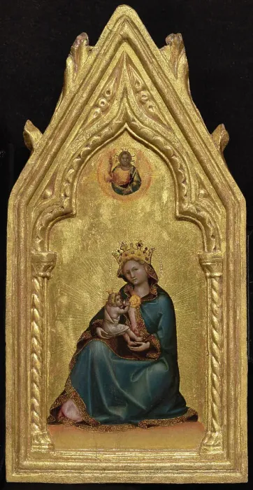 Framed Print : Madonna of Humility, about 1345-1350. Creator: Guariento Framed Print : Madonna of Humility, about 1345-1350. Creator: Guariento