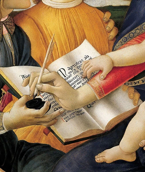 Madonna of the Magnificat (Detail), 1483