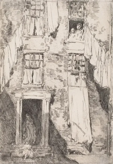 Framed Print : Madonna of the North End, 1916. Creator: Frederick Childe Hassam Framed Print : Madonna of the North End, 1916. Creator: Frederick Childe Hassam