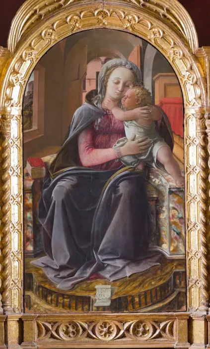 Framed Print : Madonna of Tarquinia, 1437
