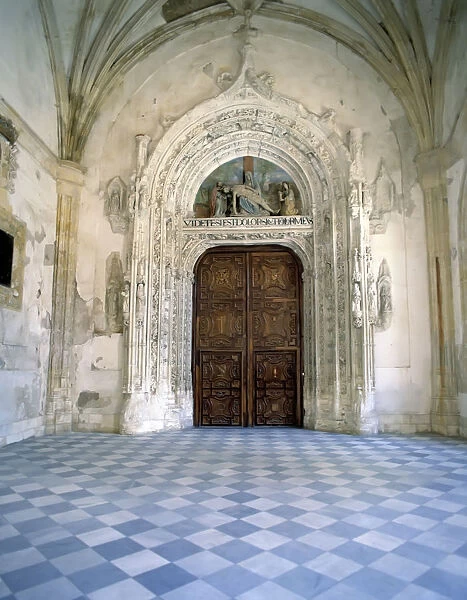 Madrid Rascafria Monasterio Del Paular, Fundado Por Juan I En 1390 Portada De