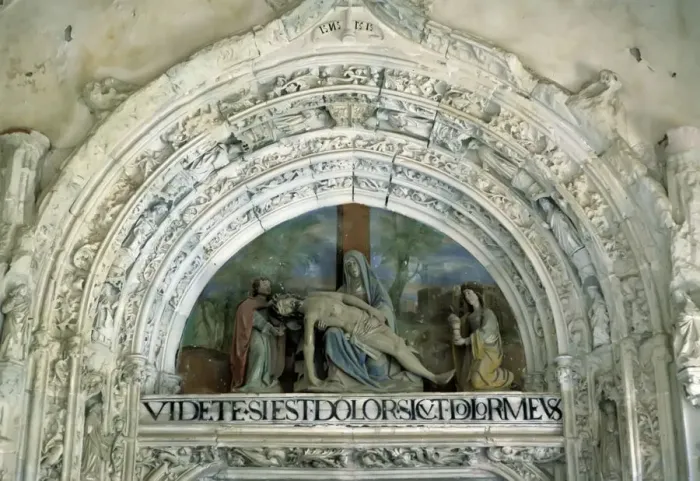 Framed Print : Madrid Rascafria Monasterio Del Paular, Fundado Por Juan I En 1390 Detalle