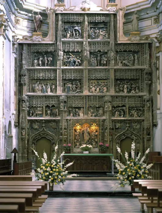 Framed Print : Madrid Rascafria Monasterio Del Paular Retablo Mayor De LA Iglesia Framed Print : Madrid Rascafria Monasterio Del Paular Retablo Mayor De LA Iglesia