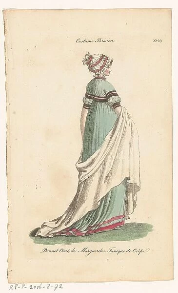 Magazine of Female Fashions of London and Paris. No. 19: Costume Parisien, 1798-1806. Creator: Unknown