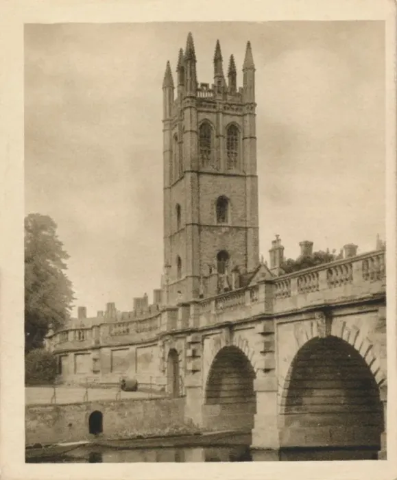 Framed Print : Magdalen College, 1923 Framed Print : Magdalen College, 1923