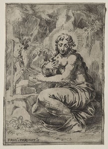 The Magdalen, late 16th century. Creator: Paolo Farinati (Italian, 1522-1606)