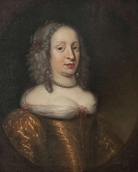 Magdalena Sibylla, 1631-1719, princess of Holstein-Gottorp, c.1651. Creator: Jurgen Ovens