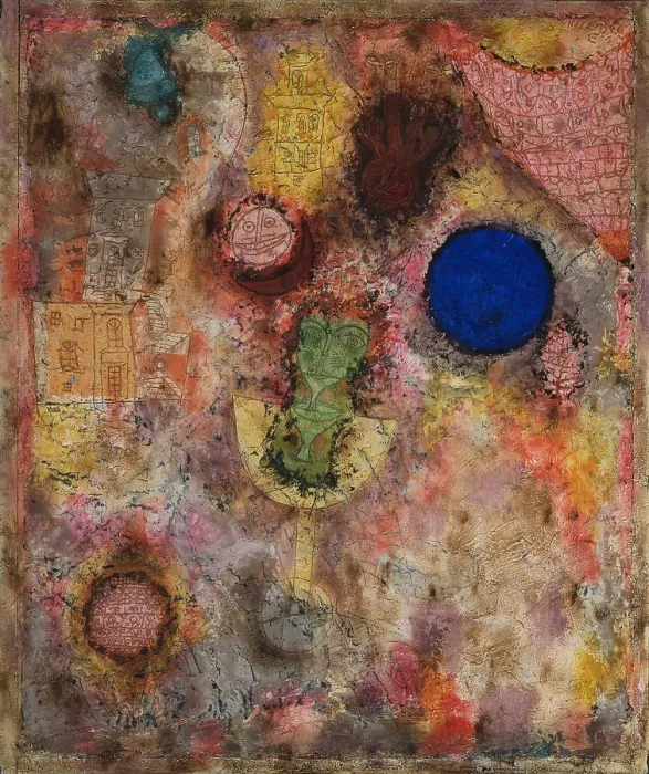 Framed Print : Magic Garden, 1926. Creator: Klee; Paul (1879-1940) Framed Print : Magic Garden, 1926. Creator: Klee; Paul (1879-1940)