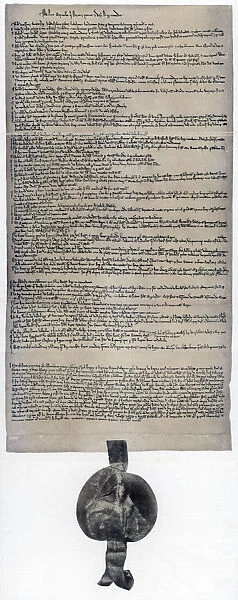 Magna Carta, English charter originally issued in 1215