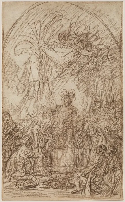 Framed Print : The Magnanimity of Scipio, between 1760 and 1769. Creator: Francois Boucher Framed Print : The Magnanimity of Scipio, between 1760 and 1769. Creator: Francois Boucher
