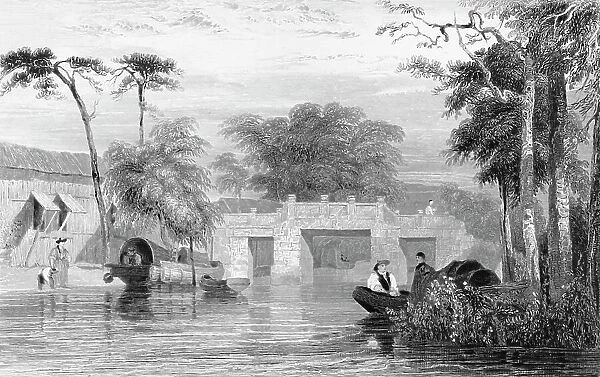 Mah Chung Keow, - Canton, 1835. Creator: Samuel Austin