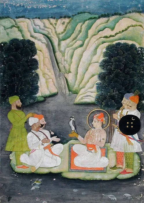 Framed Print : Maharaja Kalyan Singh (Reigned 1798-1838), 1798 or earlier. Creator: Unknown Framed Print : Maharaja Kalyan Singh (Reigned 1798-1838), 1798 or earlier. Creator: Unknown