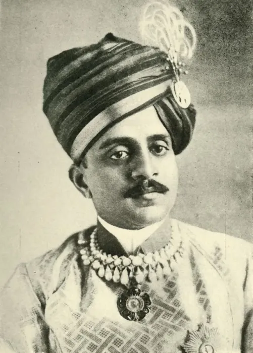 Framed Print : The Maharajah of Mysore, c1905, (c1920). Creator: Vandyk Framed Print : The Maharajah of Mysore, c1905, (c1920). Creator: Vandyk