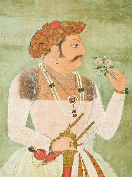 Maharana Jagat Singh I (reigned 1628-1654) (image 2 of 2), between c1760 and c1765. Creator: Unknown