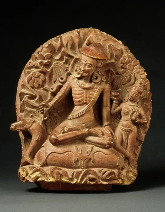 Framed Print : The Mahasiddha (Great Adept) Luyipa, early 17th century. Creator: Unknown Framed Print : The Mahasiddha (Great Adept) Luyipa, early 17th century. Creator: Unknown